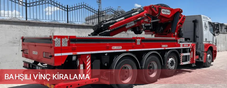 Bahşılı İlçemi Vinç Kiralama